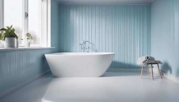 Optez pour un panneau hydrofuge et mastiquez votre salle de bains