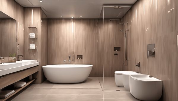 Transformez votre salle de bain avec un panneau mural hydrofuge adapté